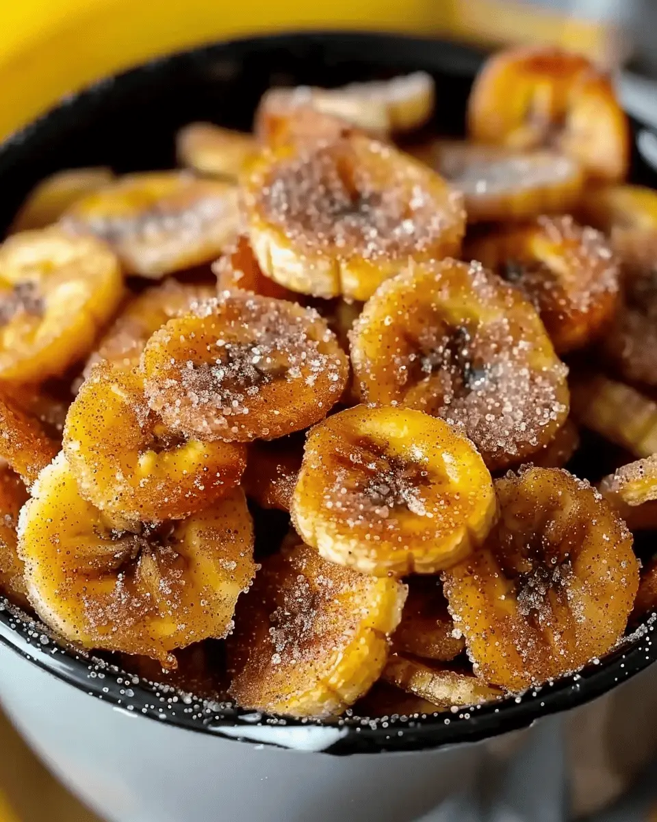 Cinnamon-Sugar Air Fryer Banana Chips: The Best Healthy Snack