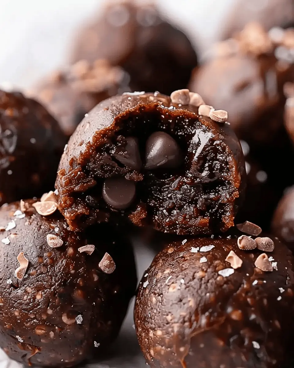 Date brownie balls: Indulgent no-bake treats for chocolate lovers
