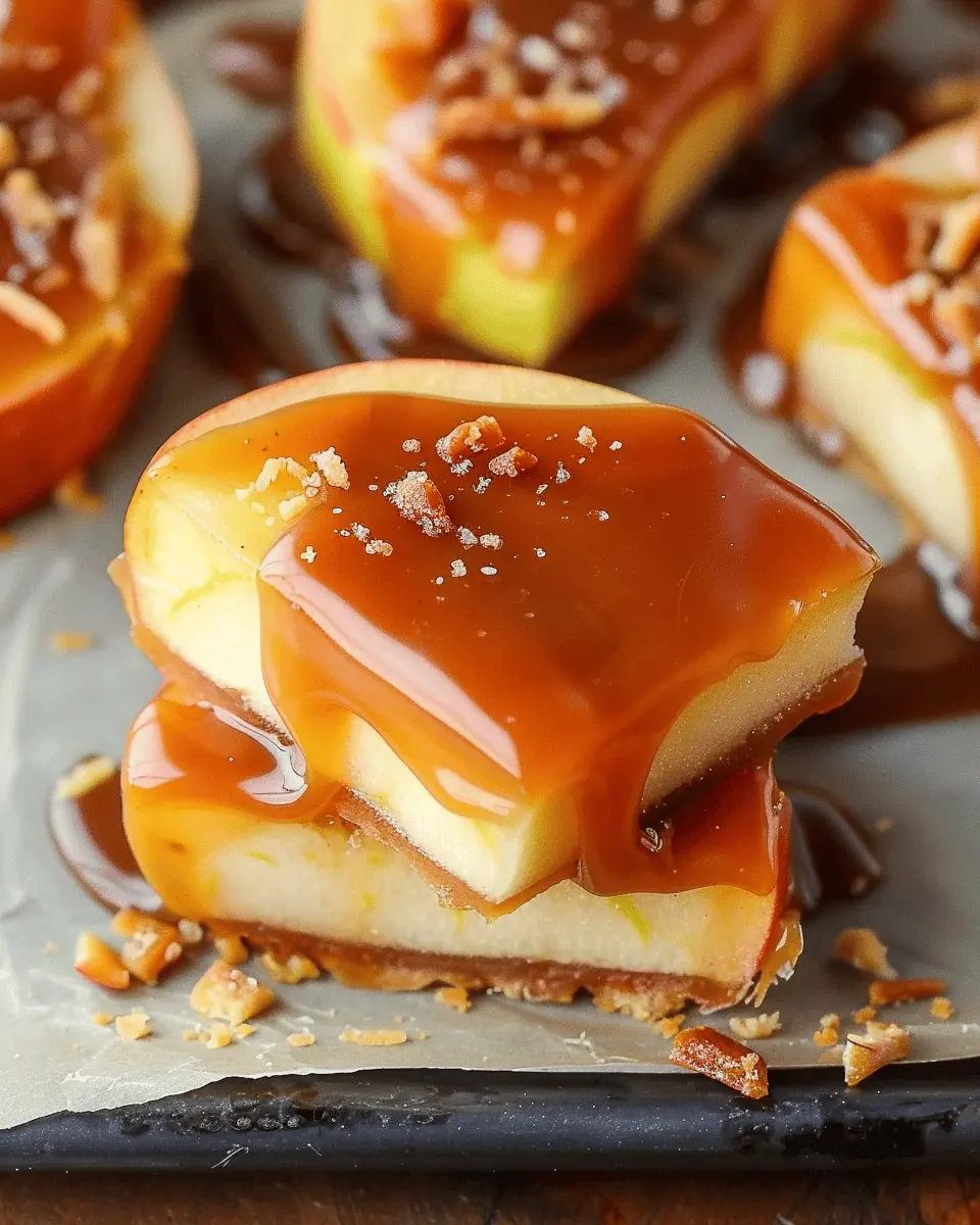 Caramel Apple Slices: Indulgent Treats for Your Sweet Cravings