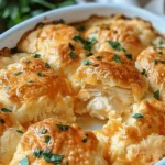 Cheddar Bay Chicken Cobbler
