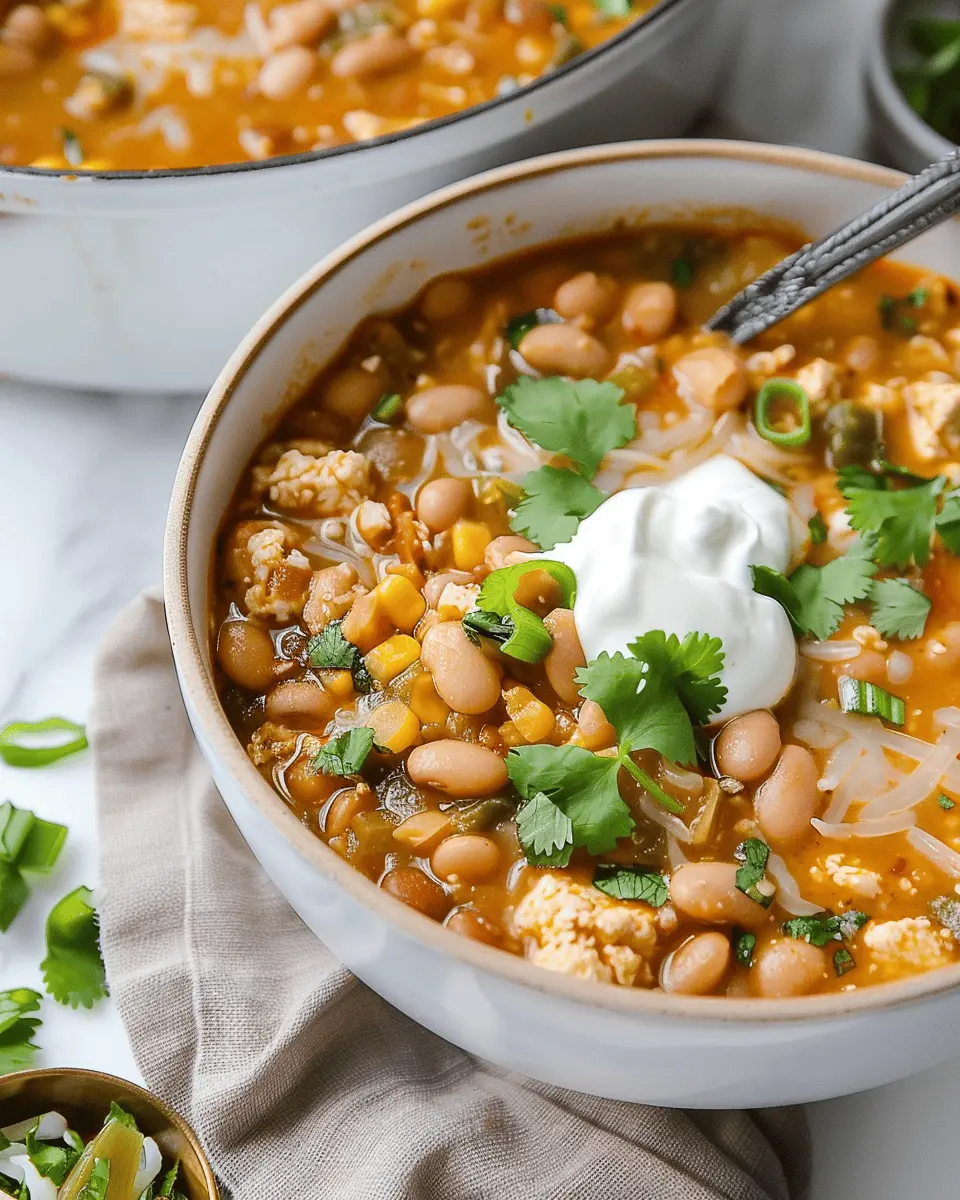 White Bean Chili: Easy and Hearty Turkey Bacon Recipe