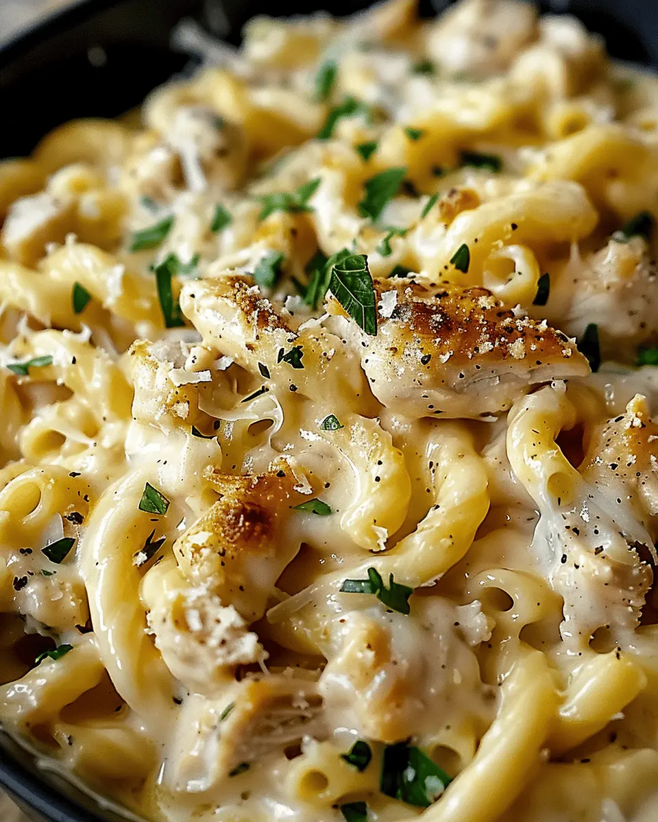 Crockpot Garlic Parmesan Chicken Pasta: Easy Comfort Food Delight