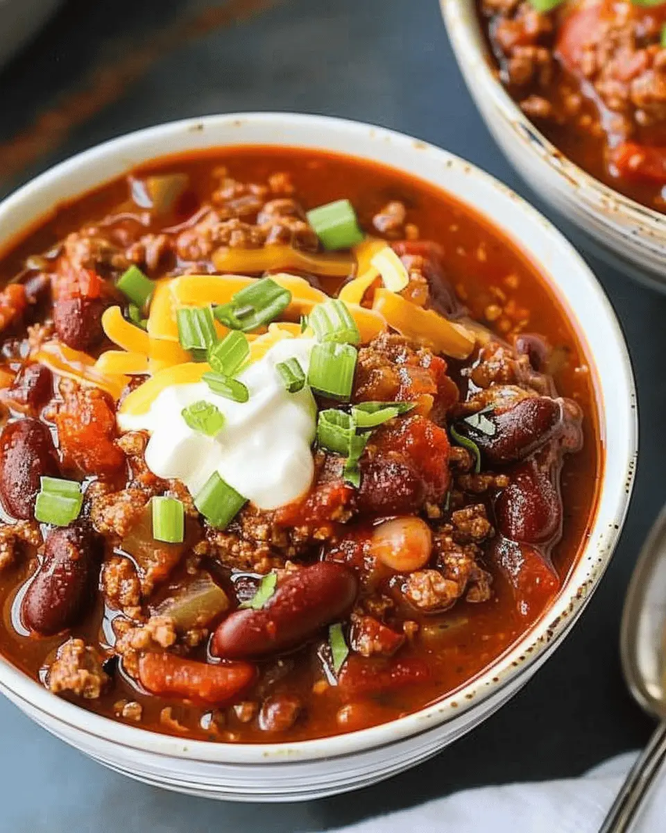 How to Make Homemade Chili: The Best Comfort Dish with Turkey Bacon