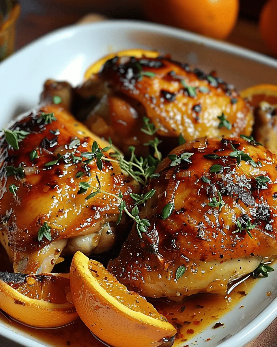 Roasted Orange Chicken: Easy Recipe for Juicy Family Dinners