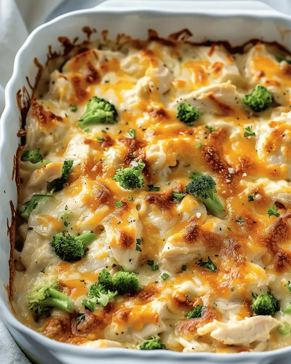 Easy Low Carb Chicken Casserole with Turkey Bacon Delight