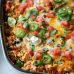 Chicken Burrito Casserole