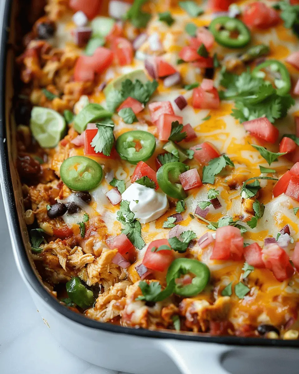 Chicken Burrito Casserole: Easy Family Dinner Everyone Will Love