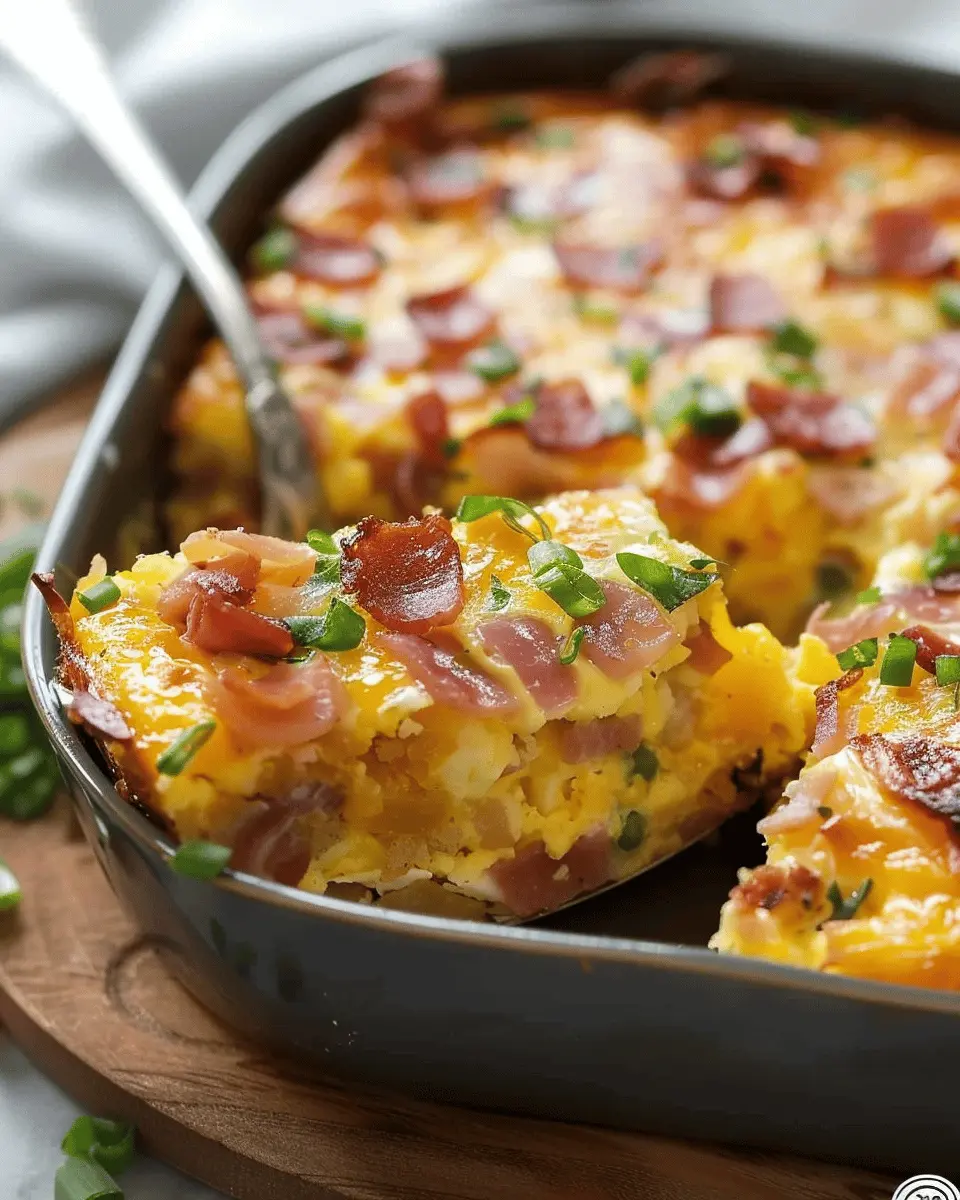Hash Brown Egg Casserole