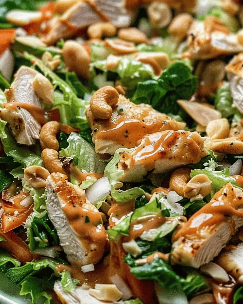 Chicken Cashew Crunch Salad: A Delightful and Easy Meal Treat