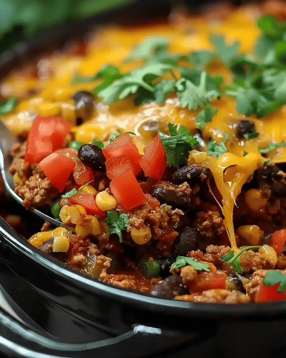 Slow Cooker Taco Casserole: Easy Comfort Food for Everyone