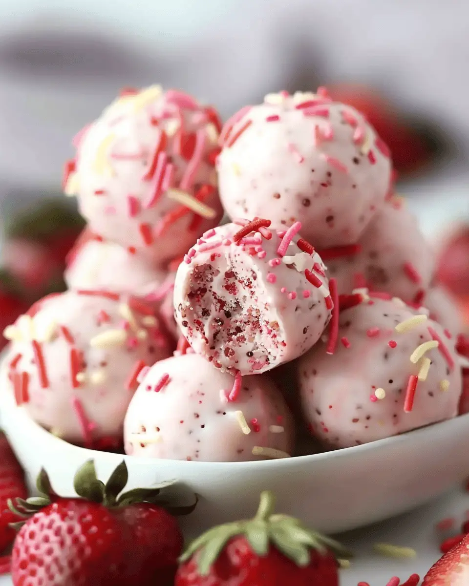 Strawberry Cheesecake Protein Balls: Easy, Healthy Treats You’ll Love