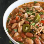 Jalapeño Beans with Shredded Chicken