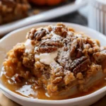 Pumpkin Pecan Cobbler