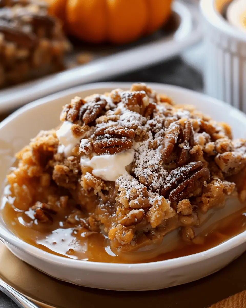 Pumpkin Pecan Cobbler: The Best Comfort Food for Fall Gatherings