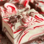 Peppermint Swirl Fudge