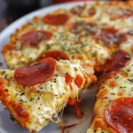 Pizza Style Cottage Cheese Bake