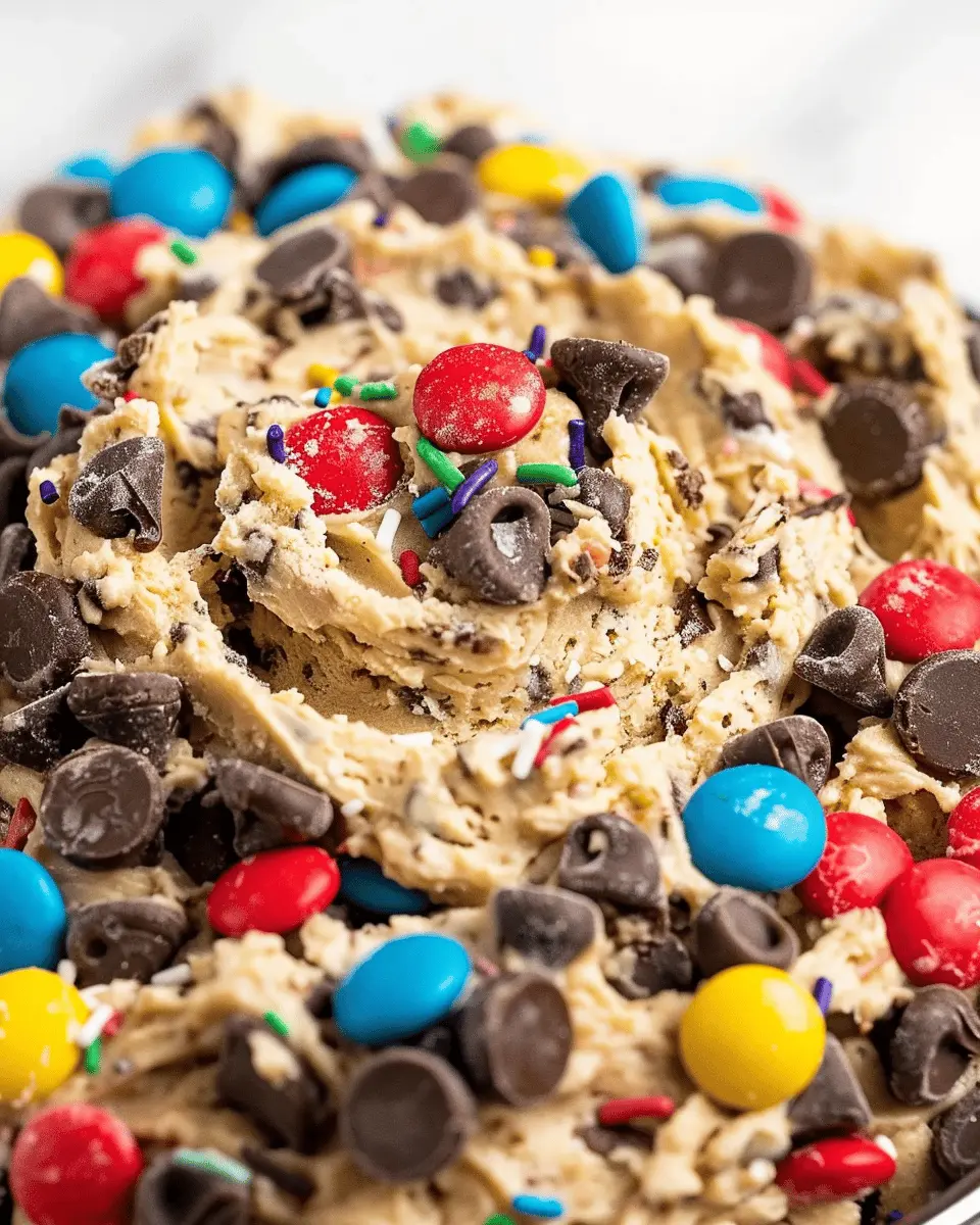Monster Cookie Dough Dip: Indulgent Treat for Everyone to Love