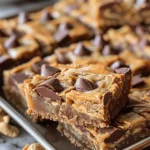 Peanut Butter Cup Gooey Cookie Bars