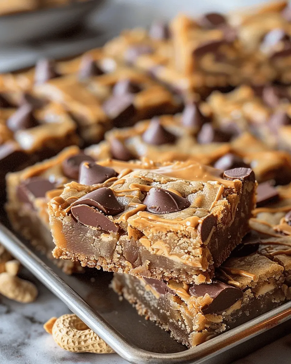Peanut Butter Cup Gooey Cookie Bars: Indulgent Treats You’ll Love