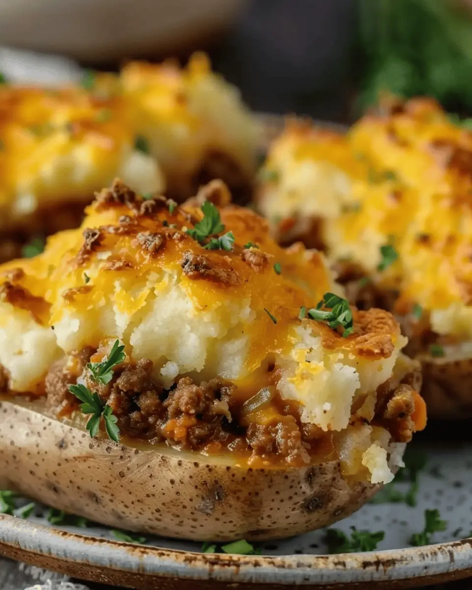 Shepherd’s Pie Baked Potato: A Cozy, Healthy Twist for Comfort Food