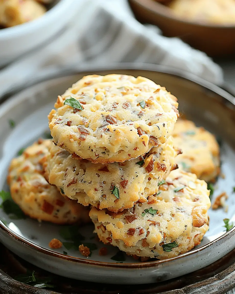 Breakfast Protein Biscuits: Easy Recipe with Turkey Bacon Delights