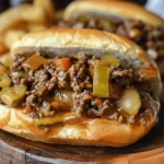 Philly Cheesesteak Sloppy Joes