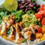 Easy Low-Calorie Chicken Burrito Bowl