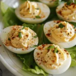 Caesar Deviled Eggs