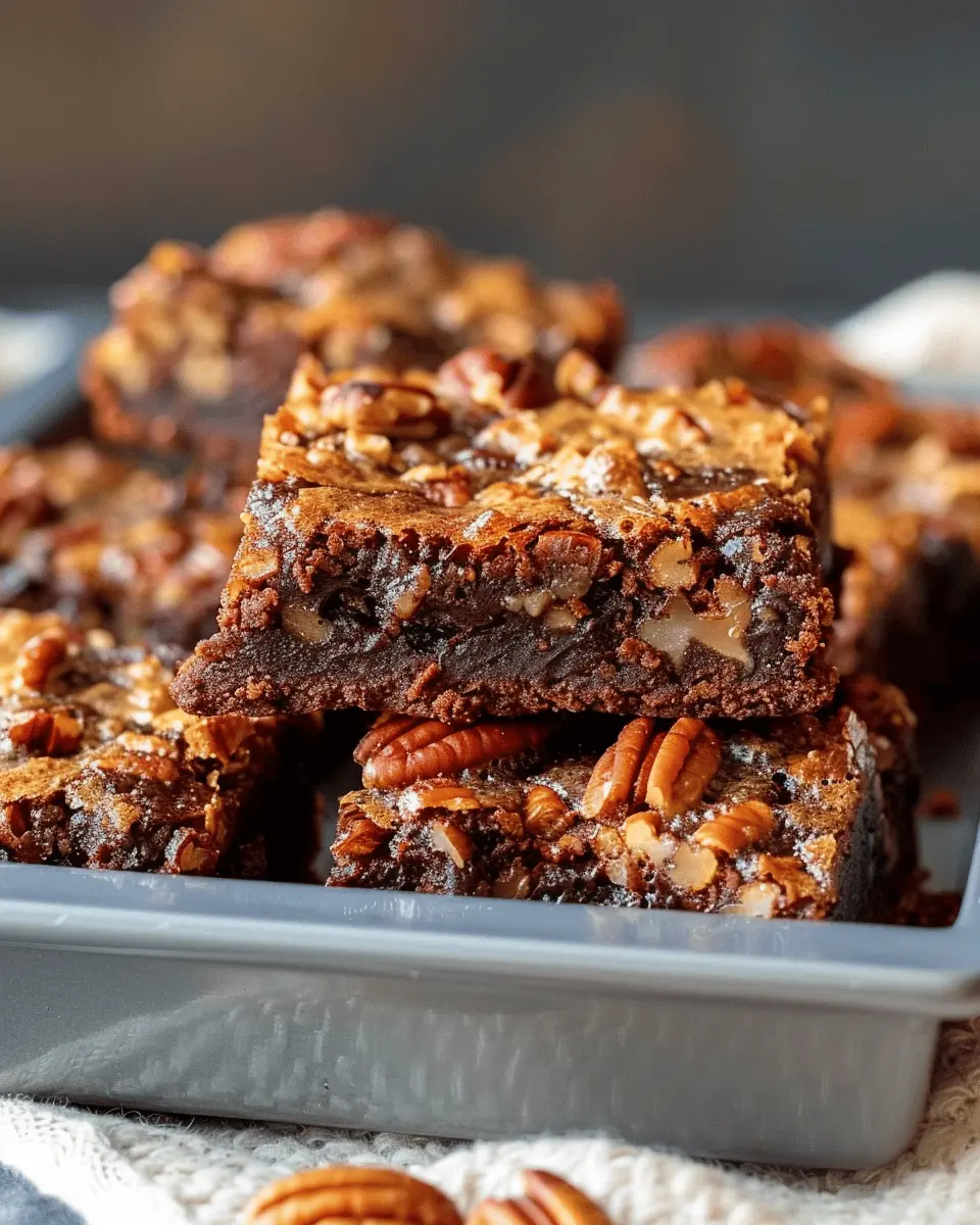 Pecan Pie Brownies: The Indulgent Twist Your Dessert Craving Needs