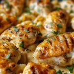 Cheesy Cajun Garlic Chicken