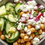 Cottage Cheese and Chickpea Salad