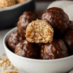 Peanut Butter Balls with Rice Krispies