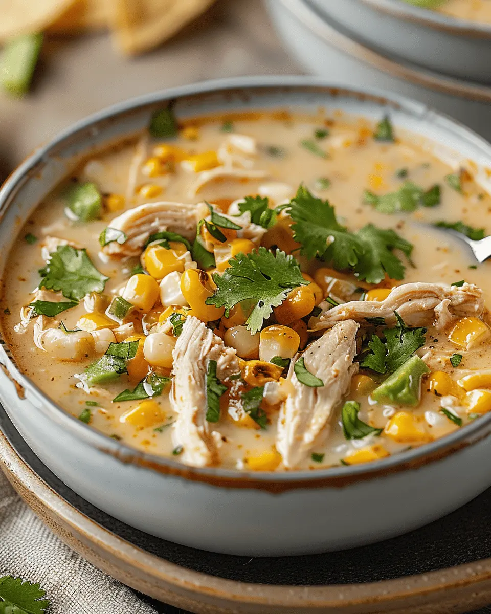 Mexican Street Corn White Chicken Chili: The Best Comfort Dish