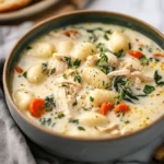 Tasty Rotisserie Chicken Gnocchi Soup
