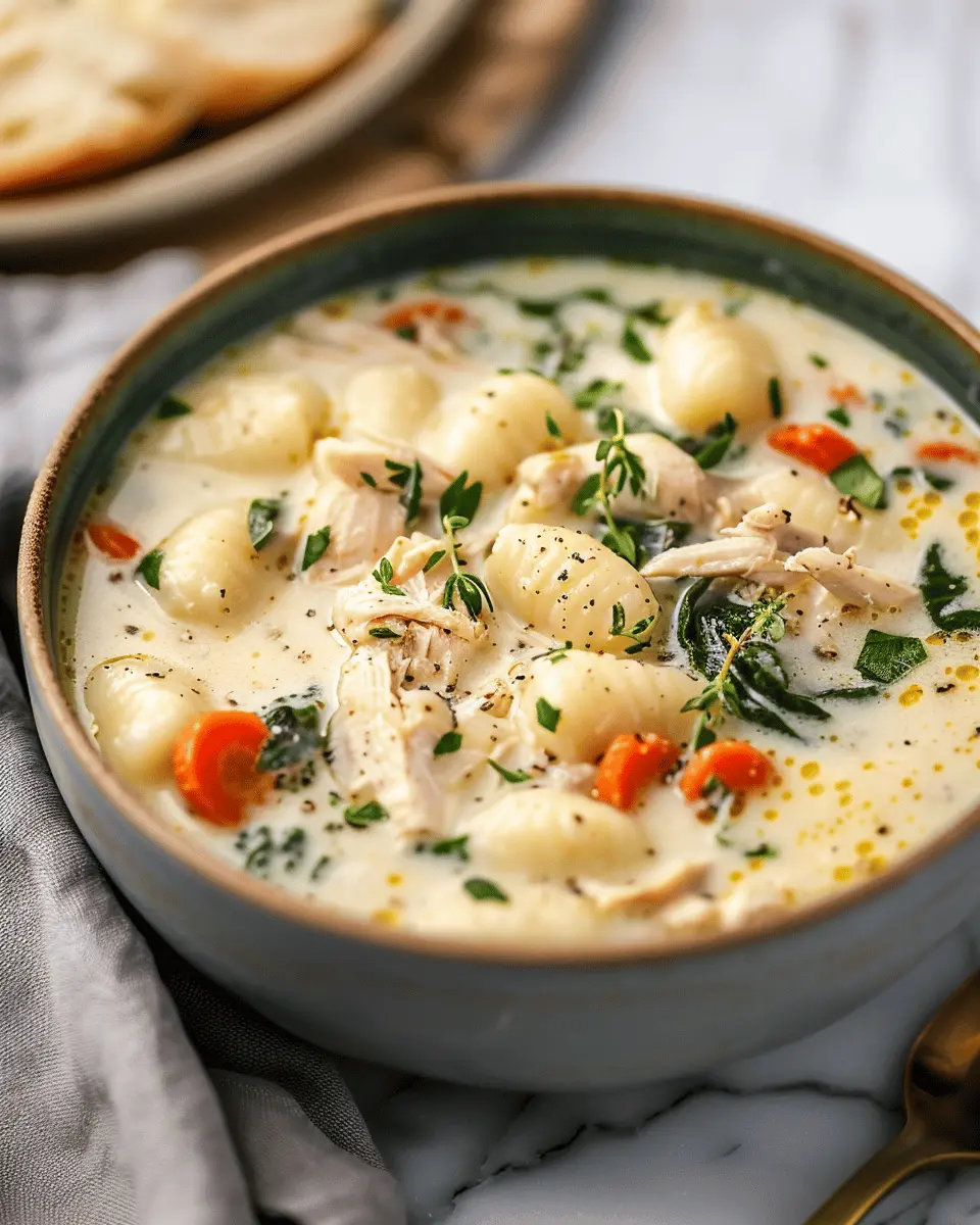 Tasty Rotisserie Chicken Gnocchi Soup: A Cozy Comfort Bowl