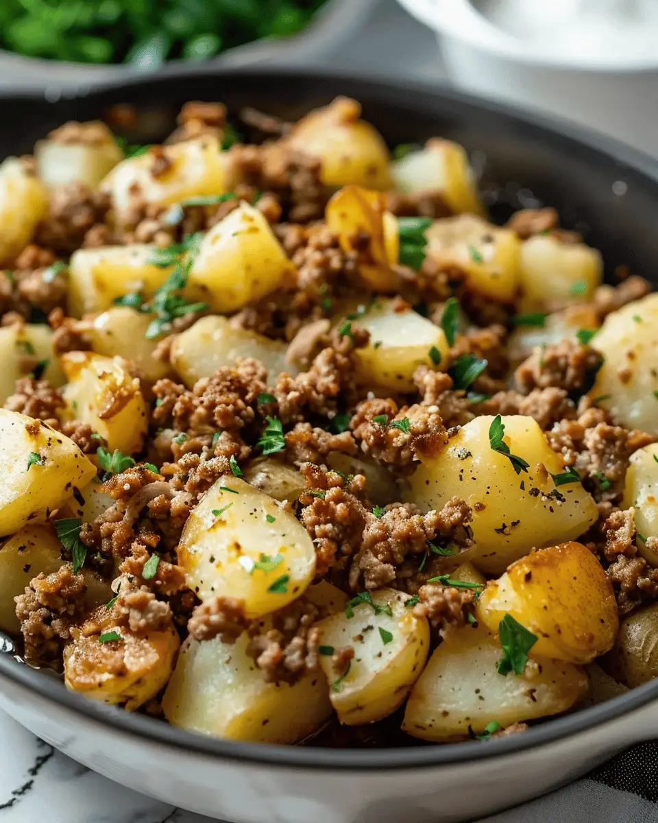 Ground Turkey with Potatoes: Easy, Comforting Weeknight Meal