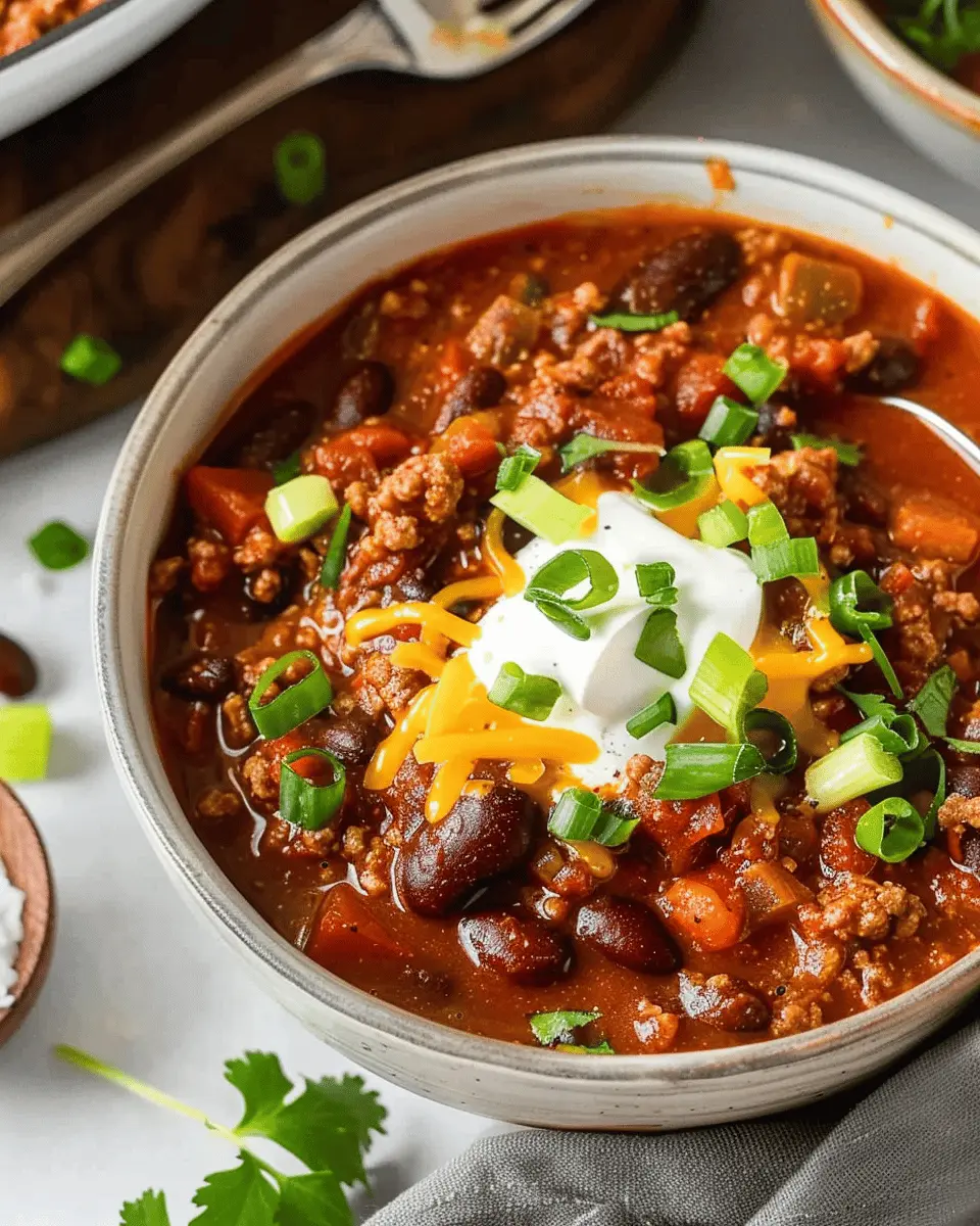 How to Make Homemade Chili: The Best Turkey Bacon Twist