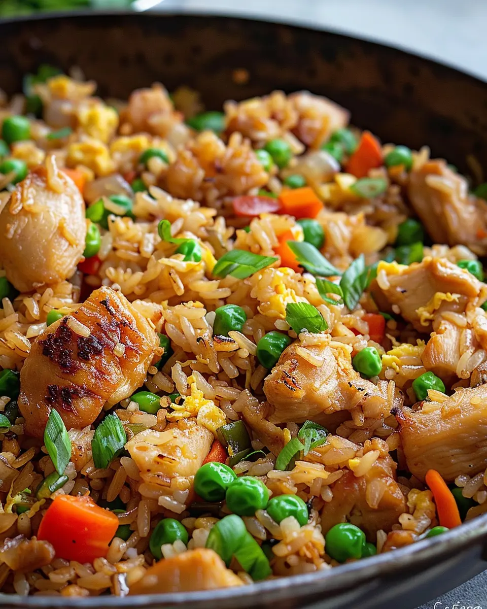 Restaurant-Style Chicken Fried Rice: Easy and Deliciously Homemade