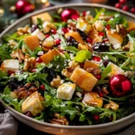 Christmas Salad with Honey Mustard Dressing