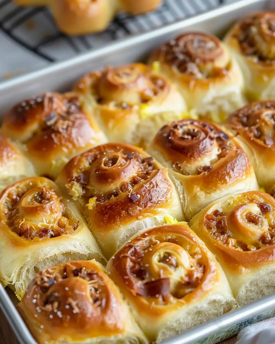 Breakfast Rolls: Easy Turkey Bacon &amp; Chicken Ham Delights