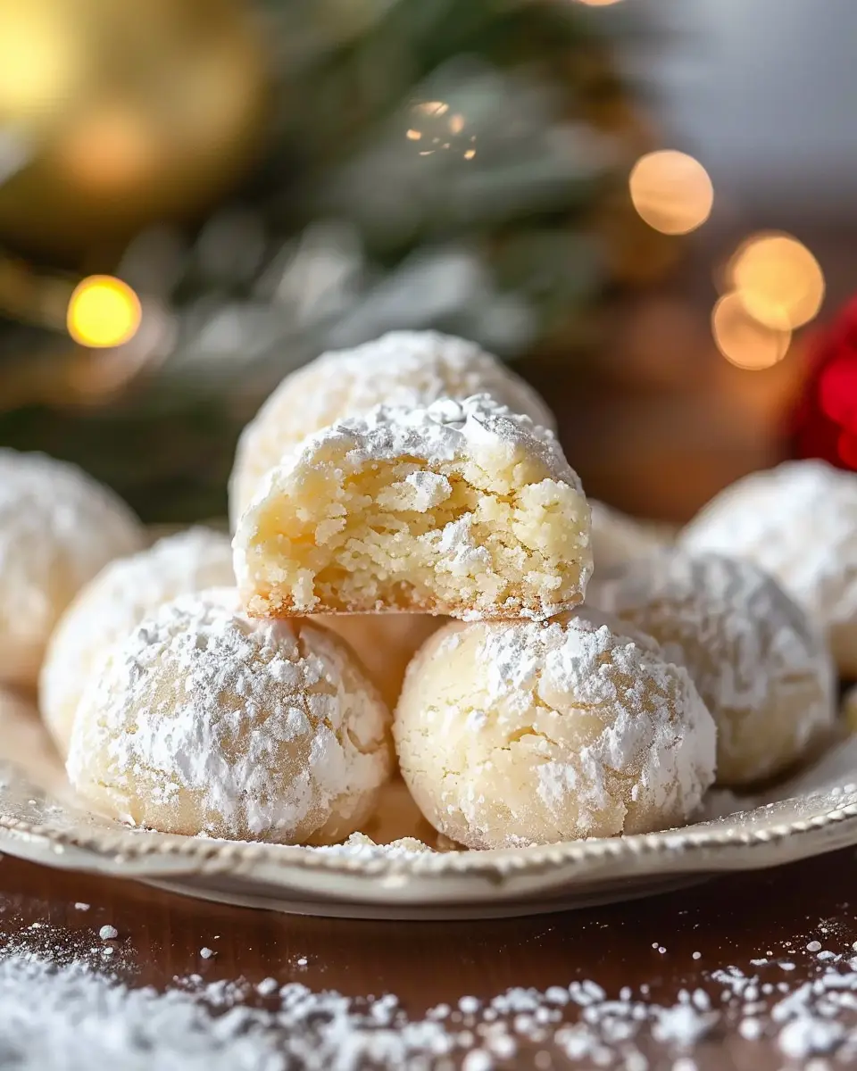 Lemon Cream Snowball Cookies: The Best Sweet Treat for Any Occasion
