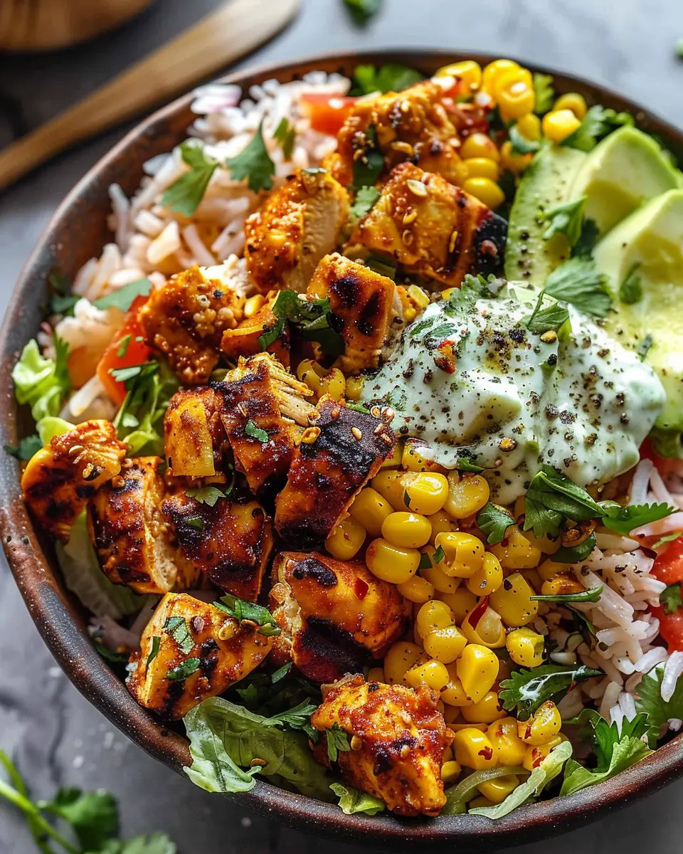 Tasty Street Corn Chicken Bowl: A Juicy Take on Comfort Food