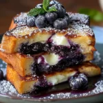 Blueberry Cheesecake Stuffed French Toast