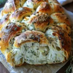 Garlic Herb Braided Bread