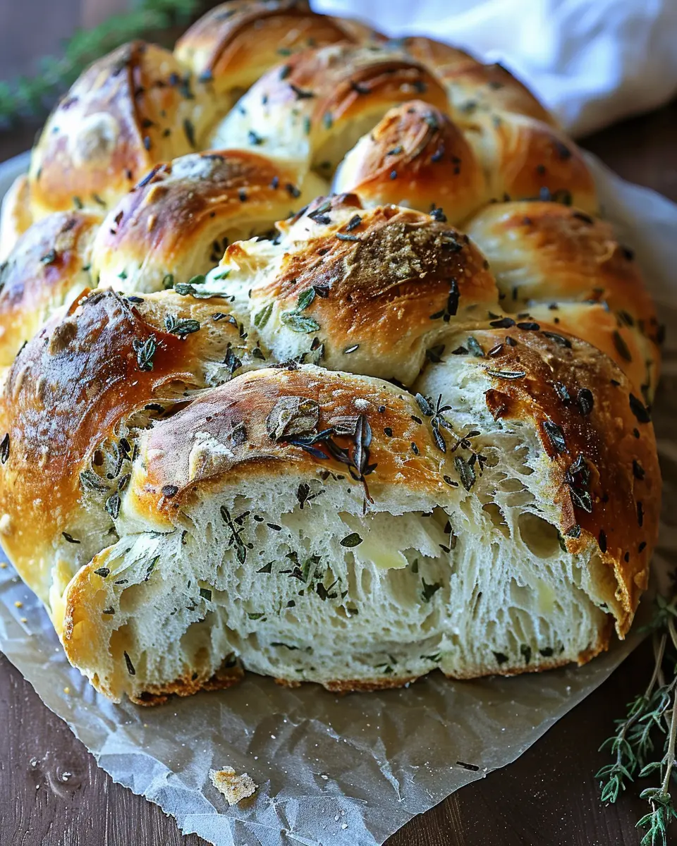 Garlic Herb Braided Bread: The Best Homemade Delight for Your Table