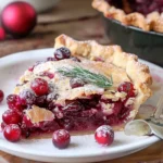 Nantucket Holiday Cranberry Pie