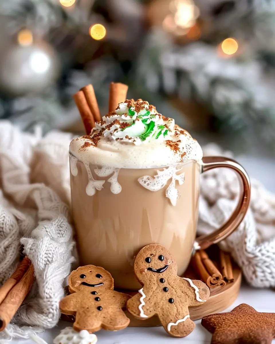 Homemade Gingerbread Latte: The Best Cozy Winter Treat