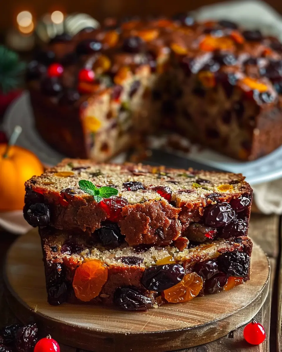 Never Fail Fruit Cake Recipe