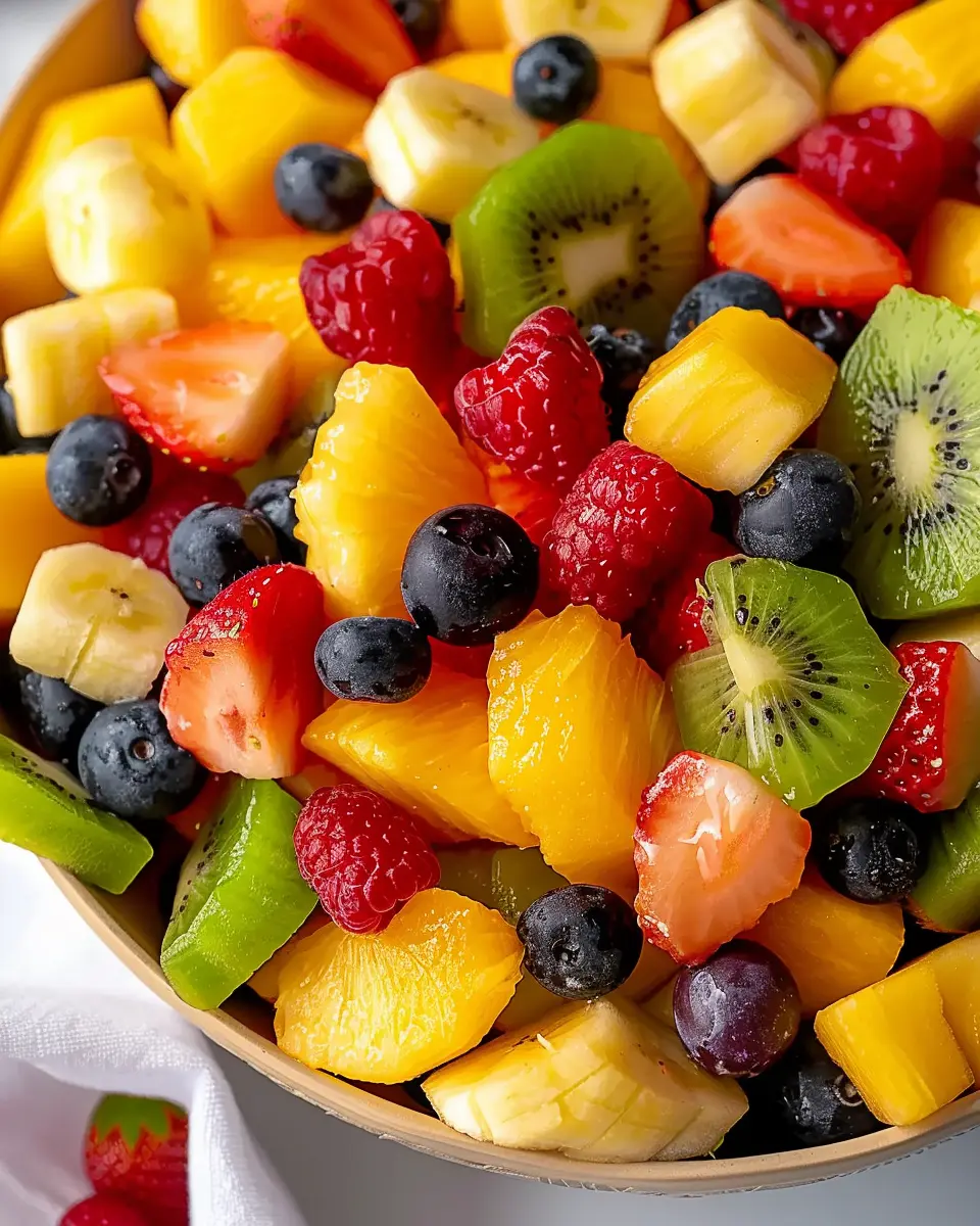 Healthy Brunch Fruit Salad: The Best Fresh and Colorful Delight