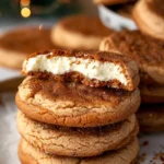 Gingerbread Cheesecake Cookies